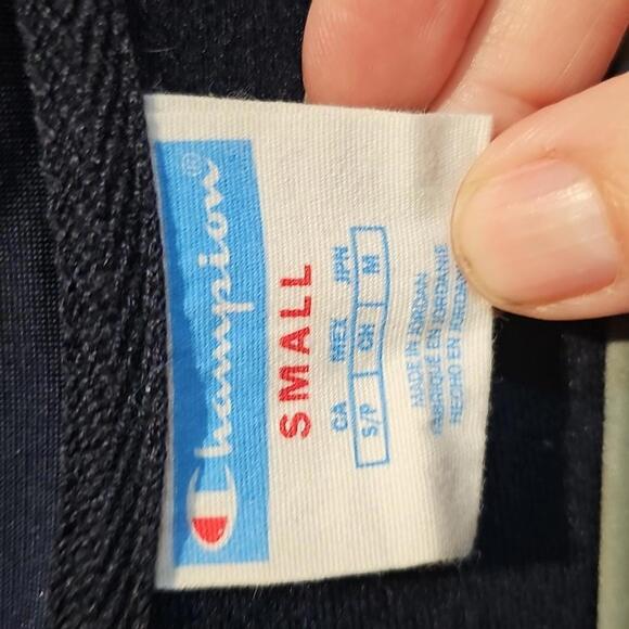 Champion full zip track jacket with logo graphic on arm. Size S - Picture 4 of 5